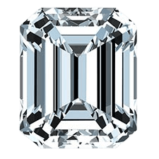 Emerald diamond shape