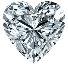 Heart diamond shape
