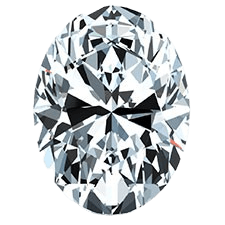 Oval diamond shape