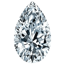 Pear diamond shape