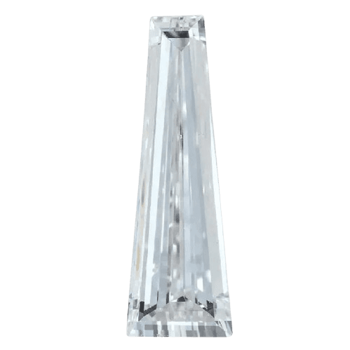 Tapered baguette diamond shape
